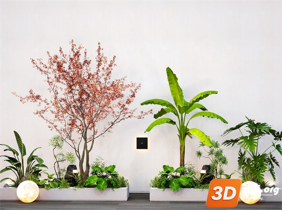 Mini Garden Skp Files 